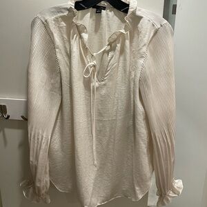 Ann Taylor Ivory Blouse